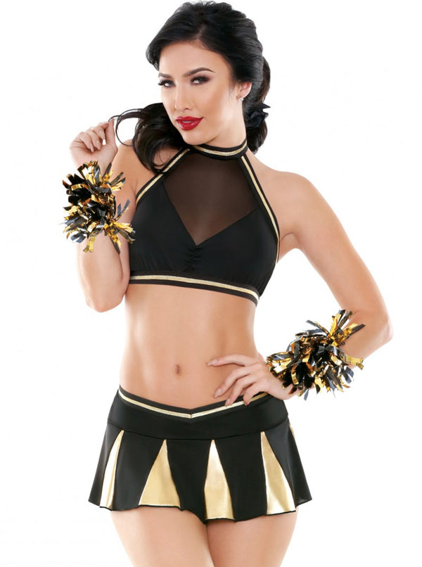 Crowd Pleaser Cheerleader Costume Set